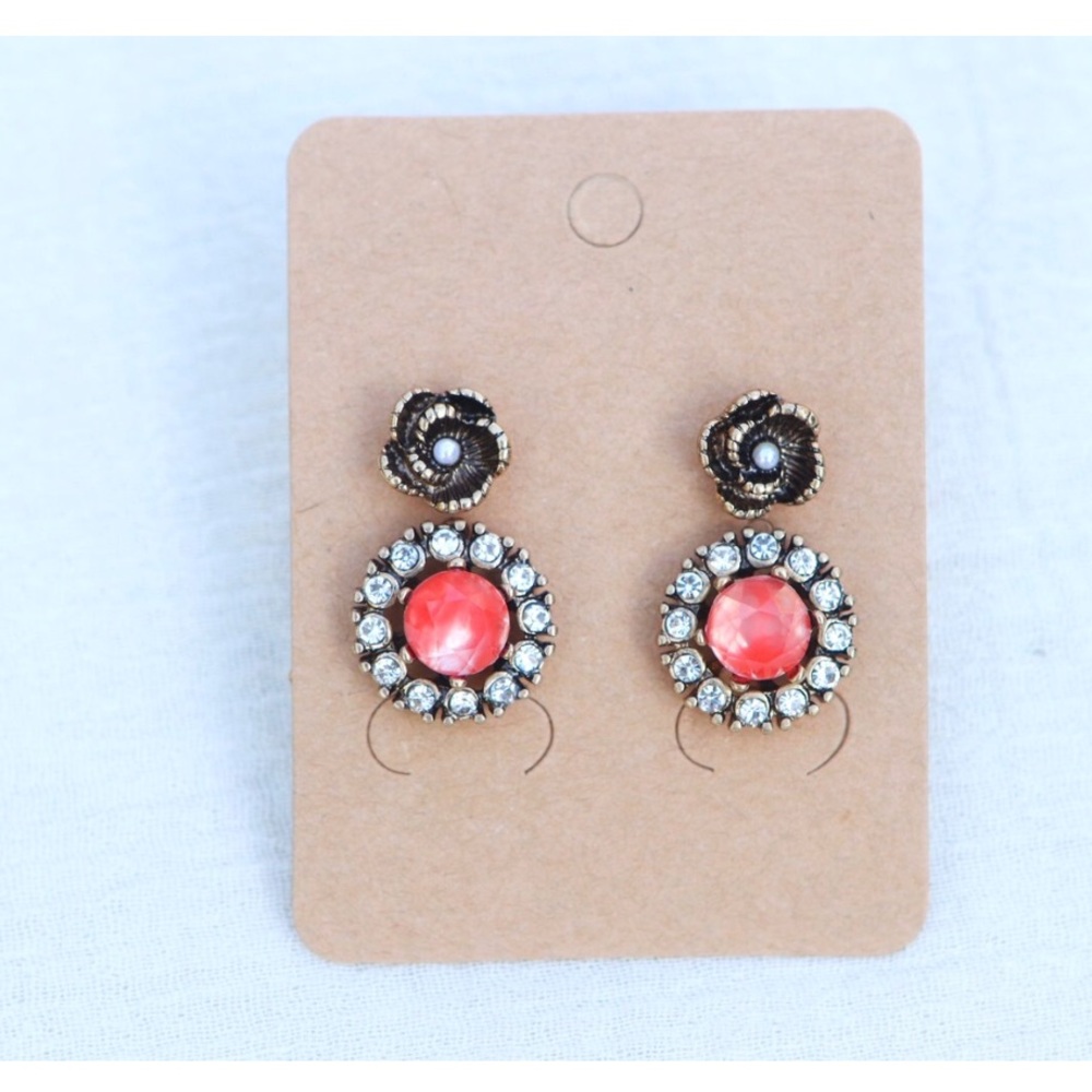 Boutique Coral Earrings